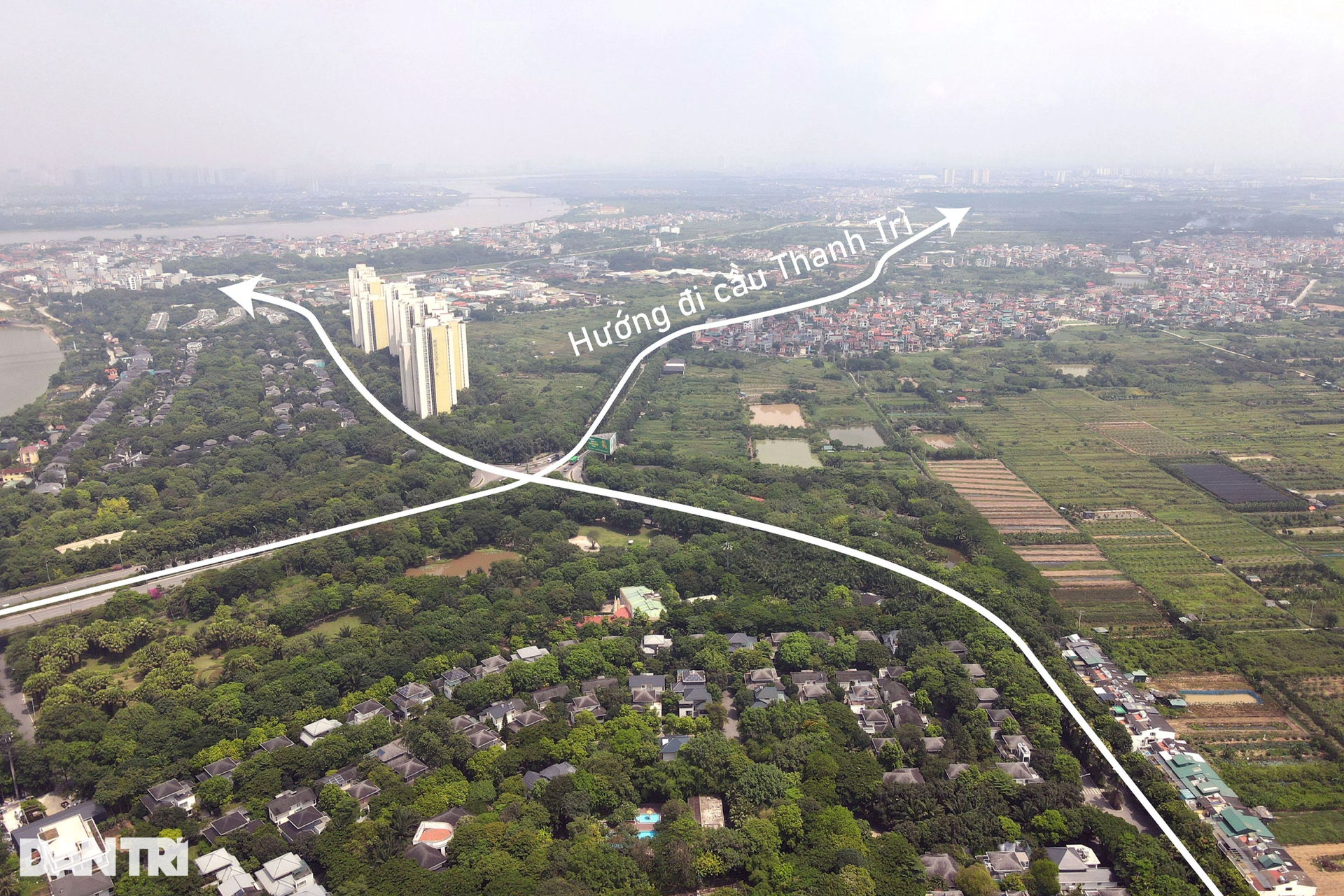 Toàn cảnh tuyến đường quy hoạch nối 2 siêu đô thị phía đông Hà Nội - 9 Toàn cảnh tuyến đường quy hoạch nối 2 siêu đô thị phía đông Hà Nội - 9