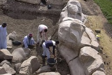 Phát hiện tượng khổng lồ của pharaông quyền lực 