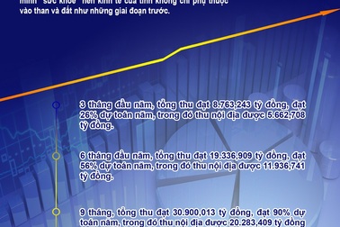 Quảng Ninh thu nội địa đạt 24.000 tỷ đồng