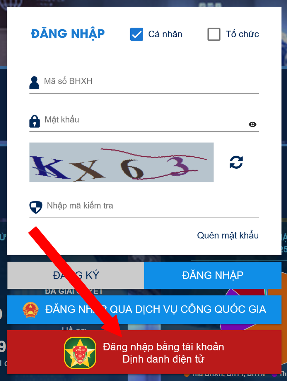 Hướng dẫn cập nhật số căn cước công dân vào ứng dụng bảo hiểm xã hội VssID - 3 Hướng dẫn cập nhật số căn cước công dân vào ứng dụng bảo hiểm xã hội VssID - 3