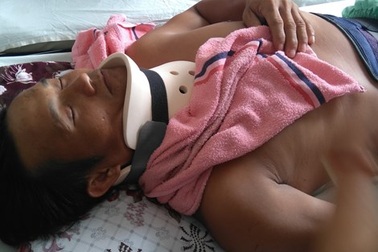 Vợ trấn nước, đánh đập chồng rồi trói vào gốc cây