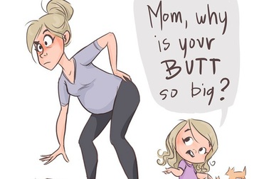 Thú vị bộ tranh về nỗi cực nhọc đáng yêu khi làm mẹ trẻ con của một bà mẹ bỉm sữa