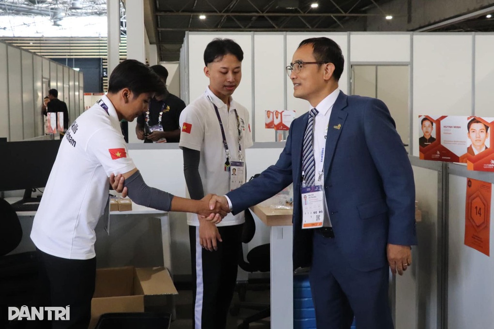 Buổi đầu thi kỹ năng nghề thế giới: Thí sinh Việt Nam khởi đầu thuận lợi - 5 Buổi đầu thi kỹ năng nghề thế giới: Thí sinh Việt Nam khởi đầu thuận lợi - 5