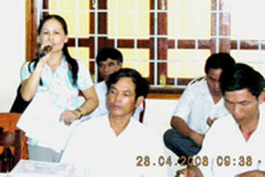 Thi hành kỷ luật hàng loạt cán bộ xã Vĩnh Thành