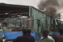 Nổ lớn trong nhà máy xử lý rác thải, 2 người thương vong