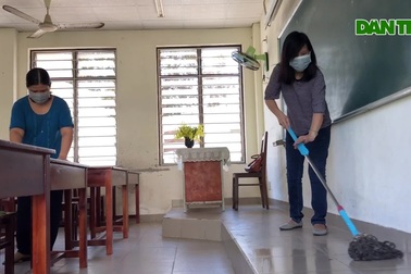 Trường học ở Đà Nẵng chuẩn bị đón học sinh sau đại dịch Covid-19