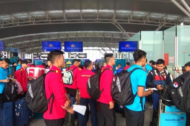 Đội tuyển Việt Nam lên đường sang Qatar, chuẩn bị cho Asian Cup 2019