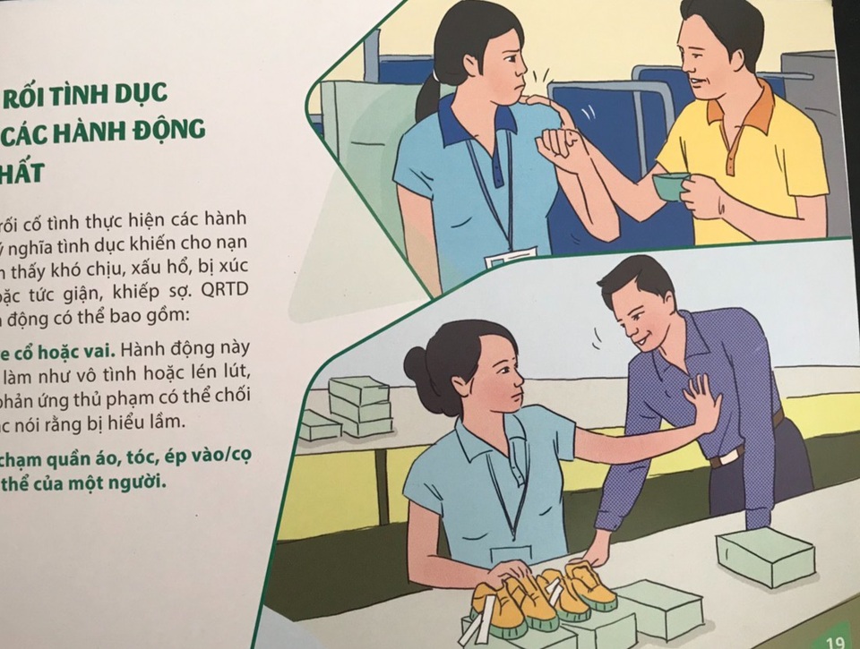 Tuyên truyền quấy rối tình dục nơi làm việc: Chưa kịp in! - 3 Tuyên truyền quấy rối tình dục nơi làm việc: Chưa kịp in! - 3