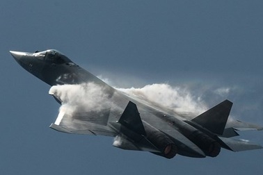 Xem súng cối của tiêm kích T-50 xả đạn đầy uy lực