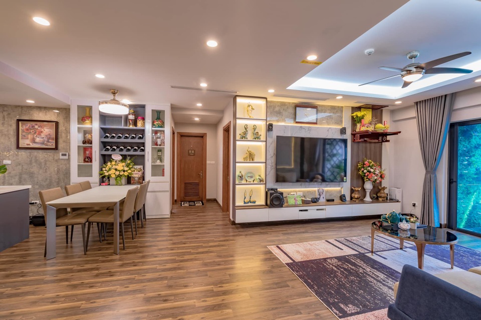 Mãn nhãn với căn hộ 140m2 của cặp vợ chồng tỉnh lẻ sau 1 thập kỷ tích cóp - 2