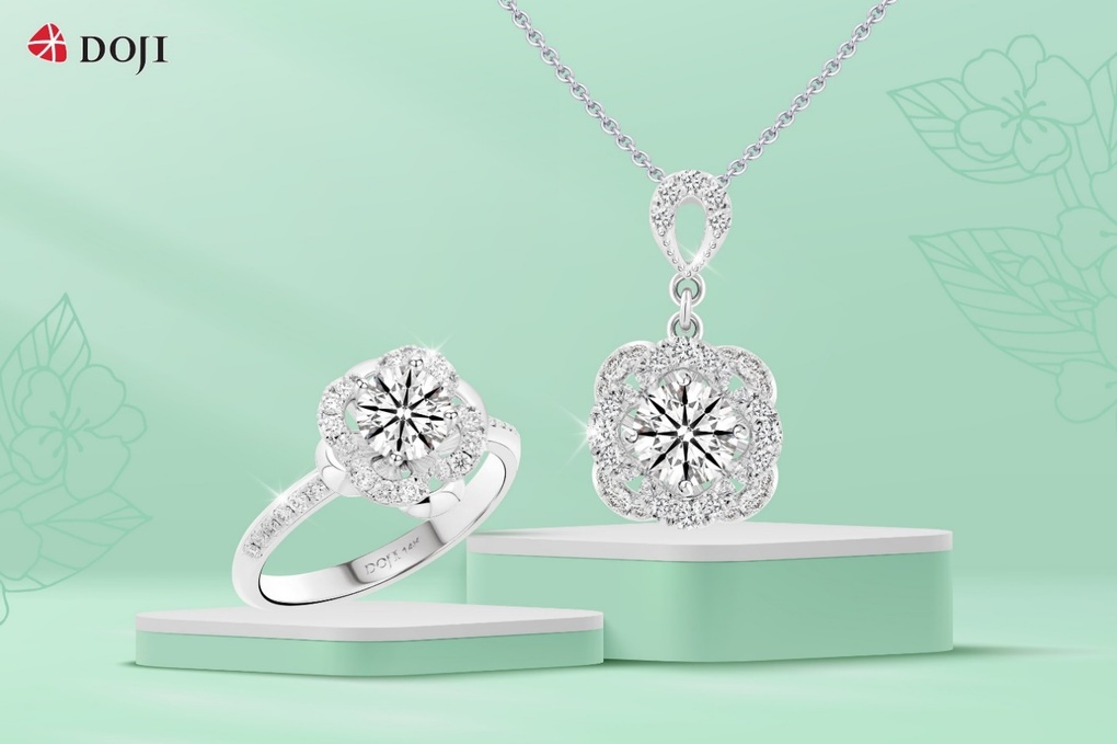 Bộ sưu tập kim cương lấy cảm hứng từ hoa nhài của DOJI - 2 Bộ sưu tập kim cương lấy cảm hứng từ hoa nhài của DOJI - 2