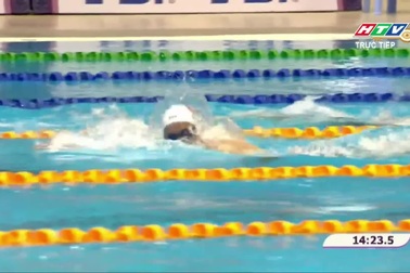 Nguyễn Huy Hoàng giành HCV 1500m tự do