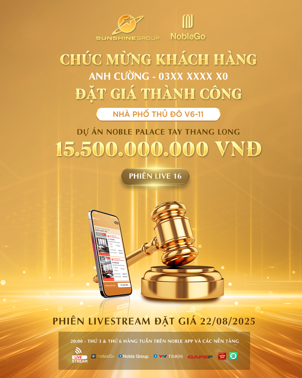 Cơ hội sở hữu căn hộ Sunshine Green Iconic với giá khởi điểm chỉ 4,5 tỷ đồng trên livestream 26/8 - 3 Cơ hội sở hữu căn hộ Sunshine Green Iconic với giá khởi điểm chỉ 4,5 tỷ đồng trên livestream 26/8 - 3