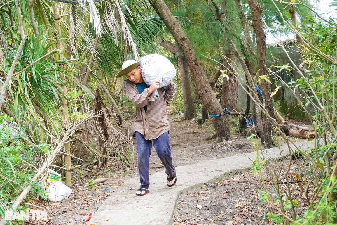 Theo chân những người dầm mình, ngâm nước cào hến ở sông Trường Giang - 18 Theo chân những người dầm mình, ngâm nước cào hến ở sông Trường Giang - 18