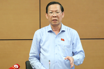 Chủ tịch TPHCM Phan Văn Mãi báo "tin vui, tin mới nhất" đến Quốc hội