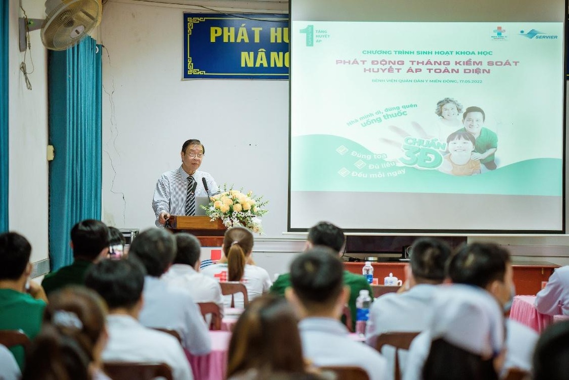 Bệnh viện Quân dân y miền Đông phát động tháng Kiểm soát huyết áp toàn diện - 2 Bệnh viện Quân dân y miền Đông phát động tháng Kiểm soát huyết áp toàn diện - 2