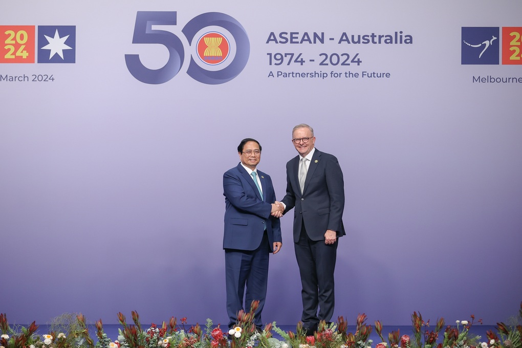Thủ tướng dự lễ đón các Trưởng đoàn dự Hội nghị Cấp cao ASEAN - Australia - 1 Thủ tướng dự lễ đón các Trưởng đoàn dự Hội nghị Cấp cao ASEAN - Australia - 1