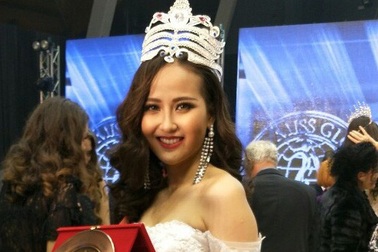 Khánh Ngân xuất sắc đăng quang Hoa hậu Hoàn cầu - Miss Globe 2017