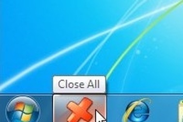 Đóng tất cả các cửa sổ đang mở với 1 cú kích chuột