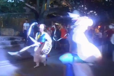 Biểu diễn nghệ thuật của Hội An và Andong