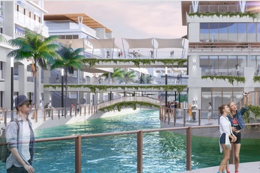 Triển khai đại trung tâm thương mại trên mặt nước tại Ecopark
