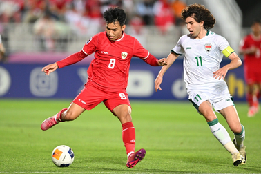 U23 Indonesia bị đánh giá thấp hơn U23 Guinea ở trận tranh vé dự Olympic