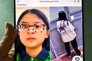 Truy tìm tung tích bé gái 13 tuổi ở Hà Nội