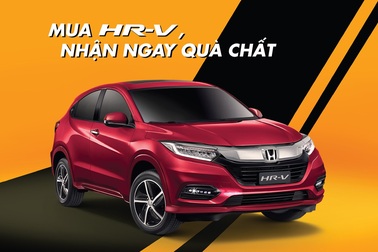 Cuối năm Honda khuyến mại lớn cho mẫu HR-V