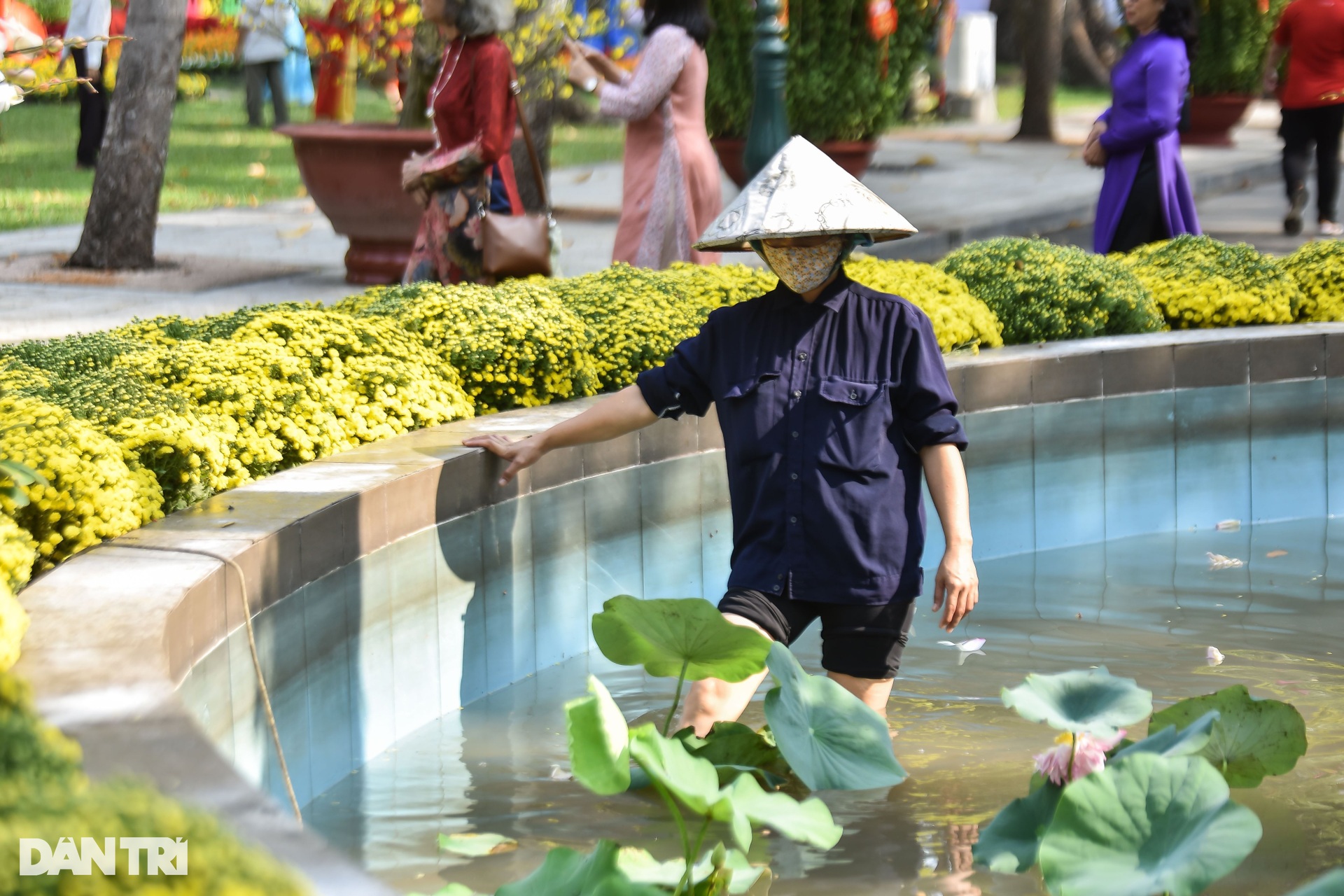 Hội hoa xuân TPHCM nhộn nhịp trong ngày đẩu mở cửa - 8