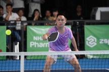 Những điều đặc biệt trong ngày thi đấu đầu tiên giải pickleball báo Dân trí