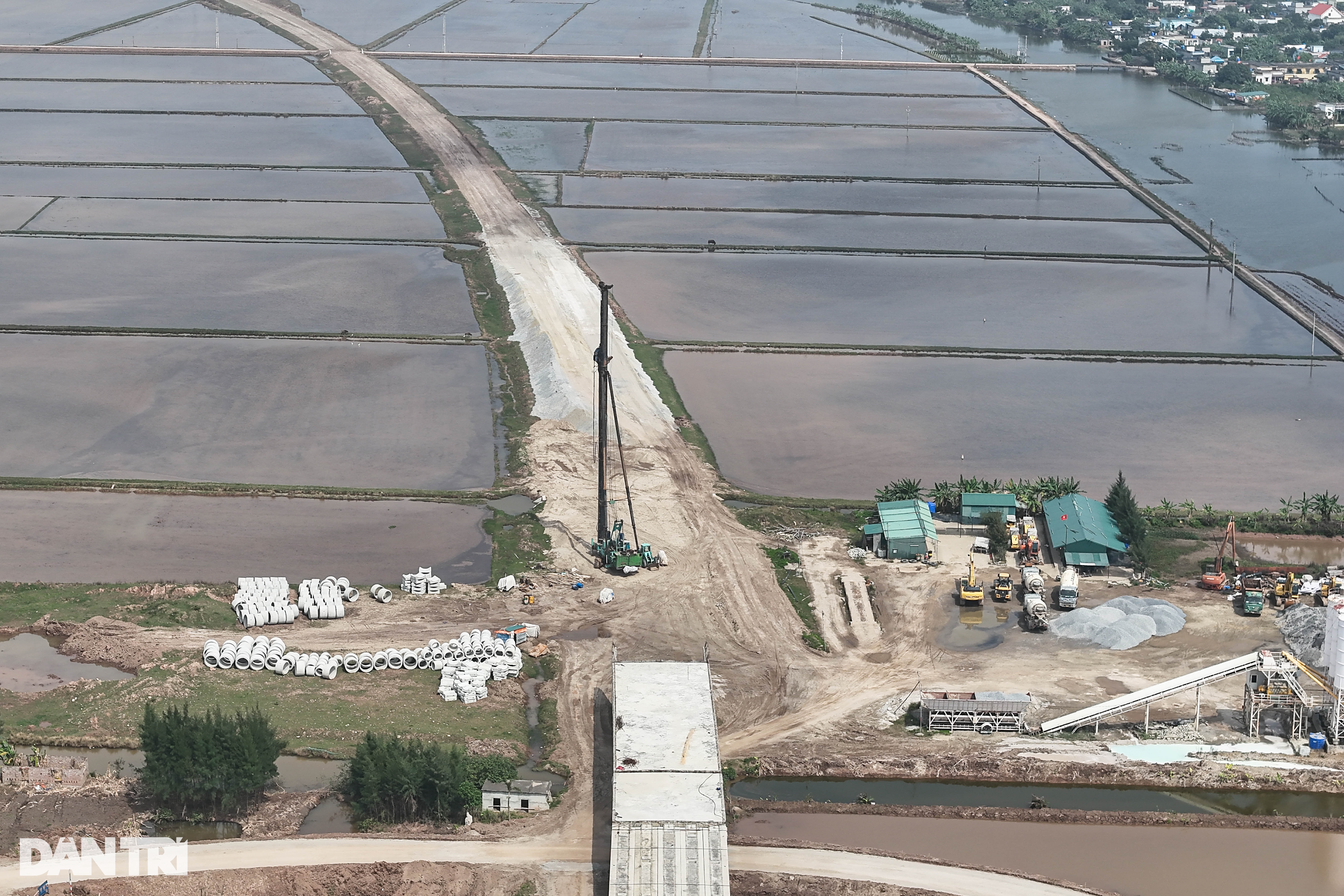 Hiện trạng cầu vượt sông Hồng gần 1.000 tỷ đồng nối Nam Định - Thái Bình - 8