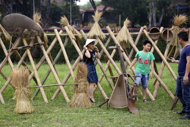 Tái hiện không gian đồng quê xưa cũ giữa Hà Nội