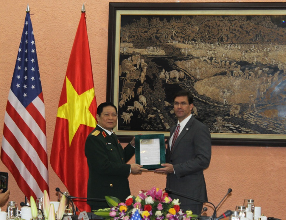 Bộ trưởng Bộ Quốc phòng Hoa Kỳ Mark Esper thăm chính thức Việt Nam - 6 Bộ trưởng Bộ Quốc phòng Hoa Kỳ Mark Esper thăm chính thức Việt Nam - 6