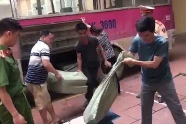 Phát hiện thu giữ hơn 1 tấn thịt vịt đông lạnh không rõ nguồn gốc