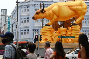 Người châu Á đón năm mới Tân Sửu