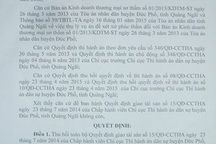 Vụ “ém nhẹm” bản án: Thu hồi các quyết định về thi hành án