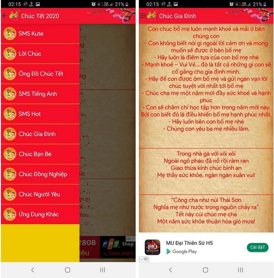Những ứng dụng hữu ích nên có trên smartphone để đón Tết Nguyên Đán - 2 Những ứng dụng hữu ích nên có trên smartphone để đón Tết Nguyên Đán - 2
