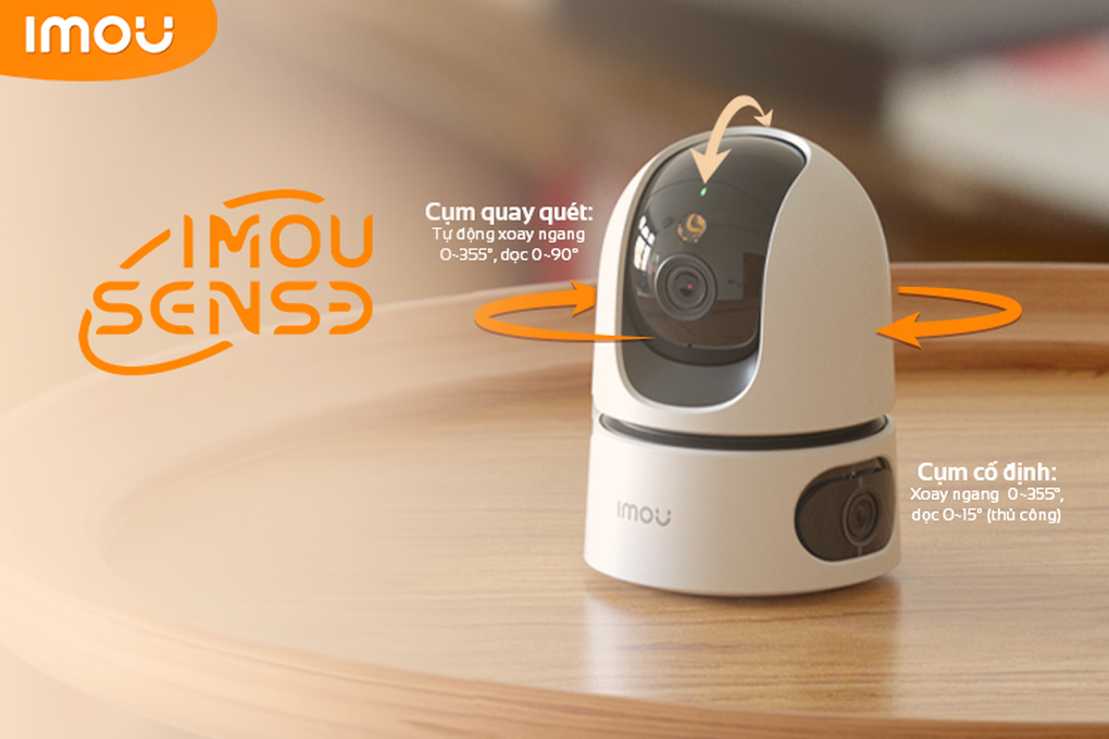 Camera Imou Ranger Dual tích hợp ống kính kép - gấp đôi khả năng bảo vệ - 2 Camera Imou Ranger Dual tích hợp ống kính kép - gấp đôi khả năng bảo vệ - 2