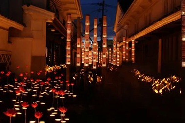 Lễ hội ánh sáng tre ở Taketa, Oita