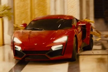 Những cảnh quay hậu kì trong "Fast and Furious 7"