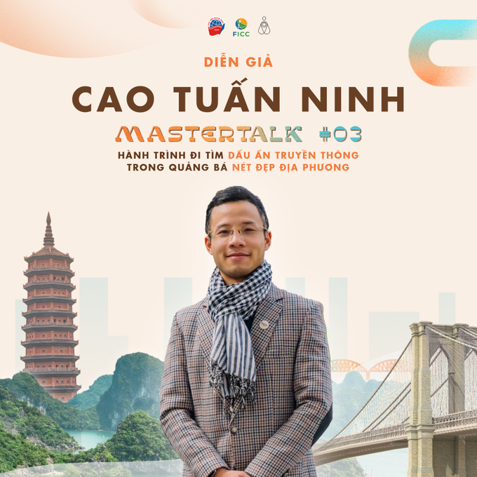 MC, BTV Ban Báo Điện từ, Báo Dân tộc và Phát triển - Cao Tuấn Ninh xuất hiện với tư cách diễn giả Mastertalk #3 tại IC Master 2023.