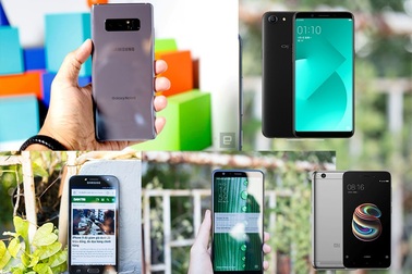Loạt smartphone vừa bán tại Việt Nam trong tháng 1/2018