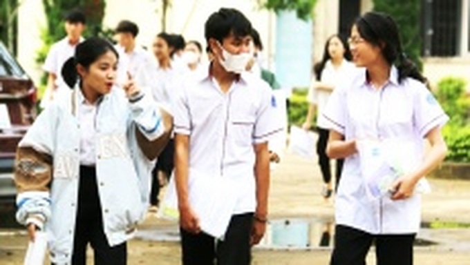 Thí sinh các tỉnh Tây Nguyên dự thi Kỳ thi tốt nghiệp THPT năm 2023