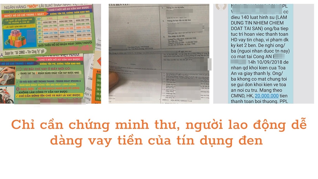 Tin lời nhân viên vay tiền online, công nhân bẻ sim, trốn nợ - 2 Tin lời nhân viên vay tiền online, công nhân bẻ sim, trốn nợ - 2