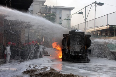 Hà Nội: Hàng loạt cửa hàng xăng dầu không an toàn phòng cháy