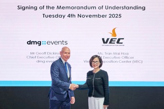 VEC và dmg events hợp tác ra mắt hội nghị - triển lãm năng lượng toàn cầu
