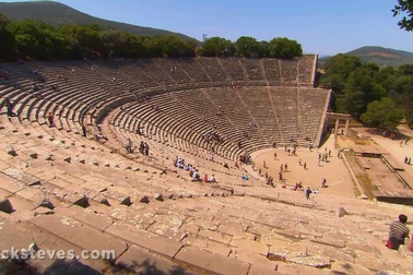 Nhà hát cổ nổi tiếng Hi Lạp