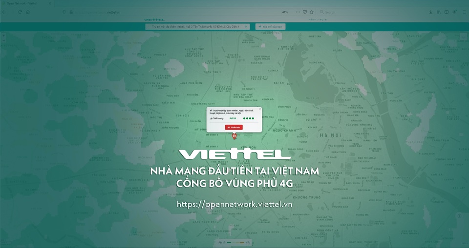 Lần đầu tiên tại Việt Nam, khách hàng Viettel được kiểm tra chất lượng mạng 4G - 1 Lần đầu tiên tại Việt Nam, khách hàng Viettel được kiểm tra chất lượng mạng 4G - 1