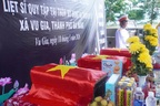 Truy điệu, an táng 3 liệt sỹ chưa rõ danh tính tại Đà Nẵng
