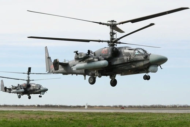 Phi công Nga nghi kích hoạt tính năng đặc biệt trên trực thăng "Cá sấu"